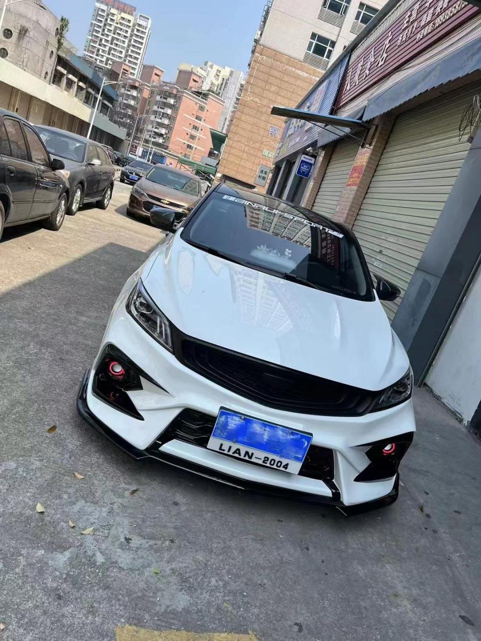 18至21款缤瑞改装前杠,完美上车