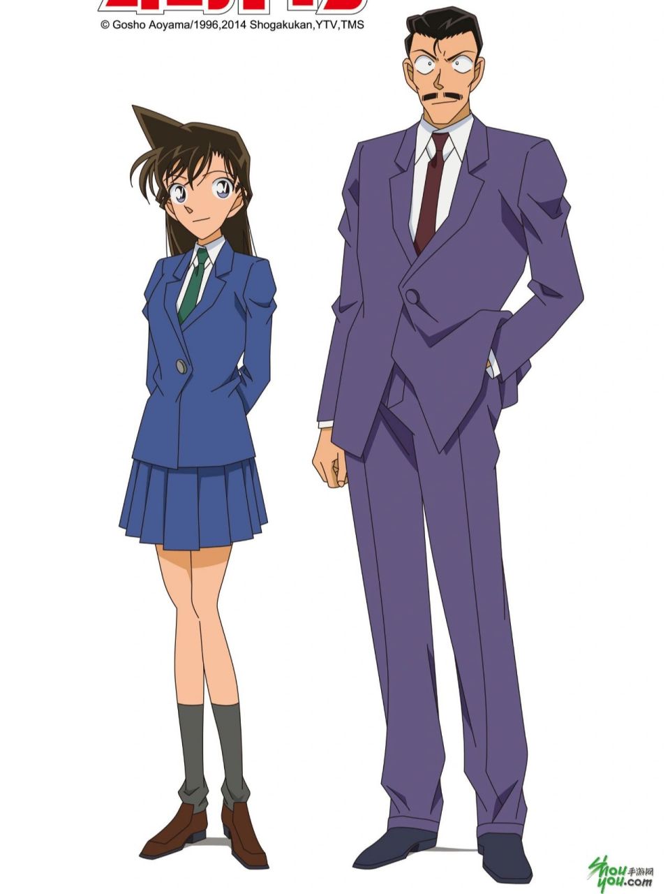 名侦探柯南人物高清全身照(部分人物)