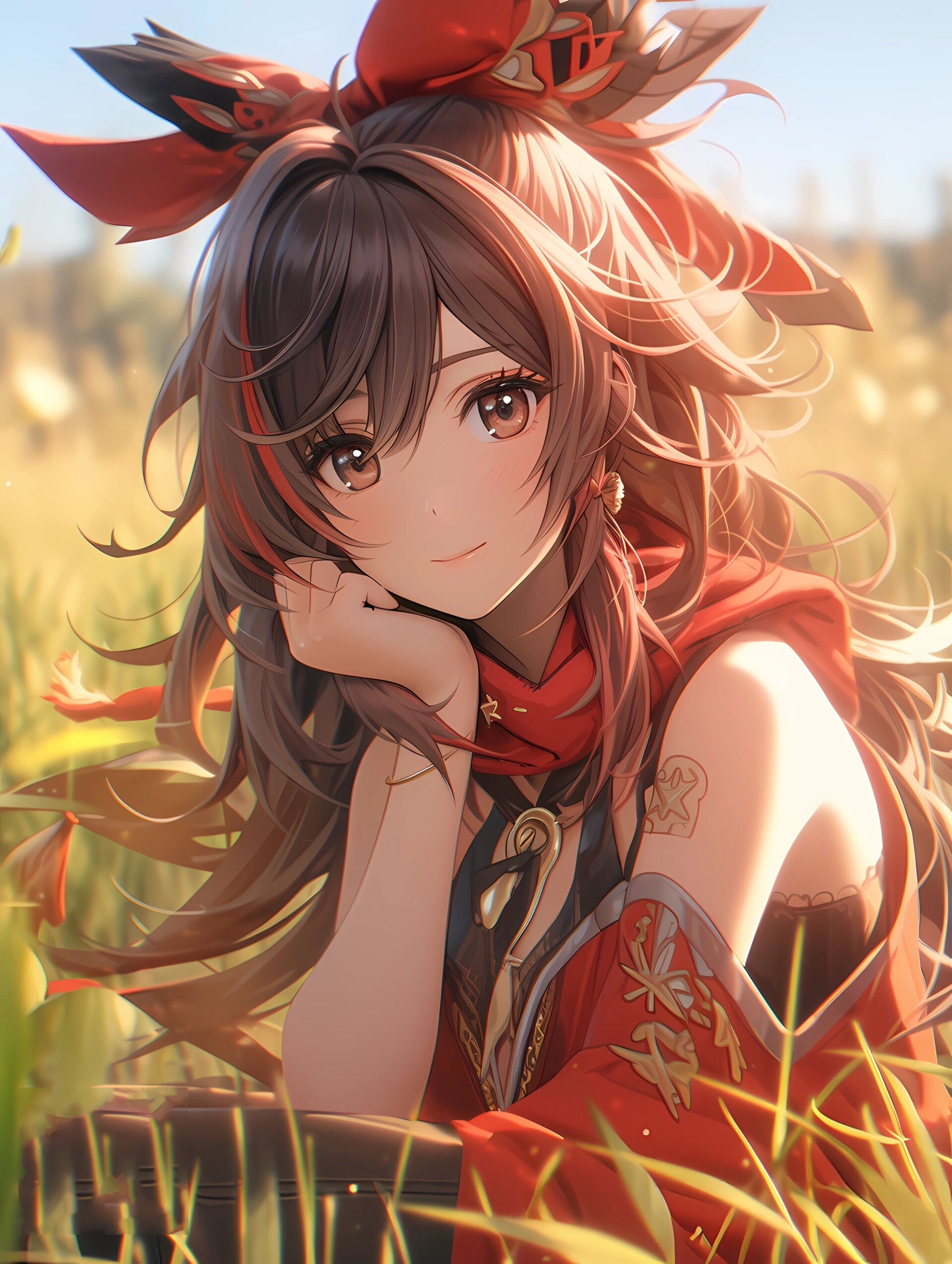 挑战30天更新100张原神壁纸|day26安柏