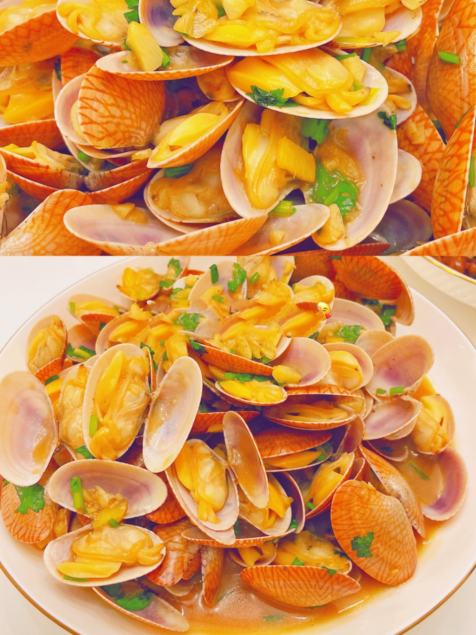 潮汕炒花甲99太好吃啦&做法简单越吃越上瘾 浸泡时间长点花甲可以不