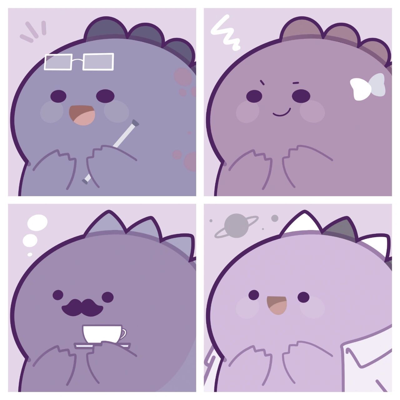 【mbti】紫人的momo头像 应该都能认出来吧0697999699