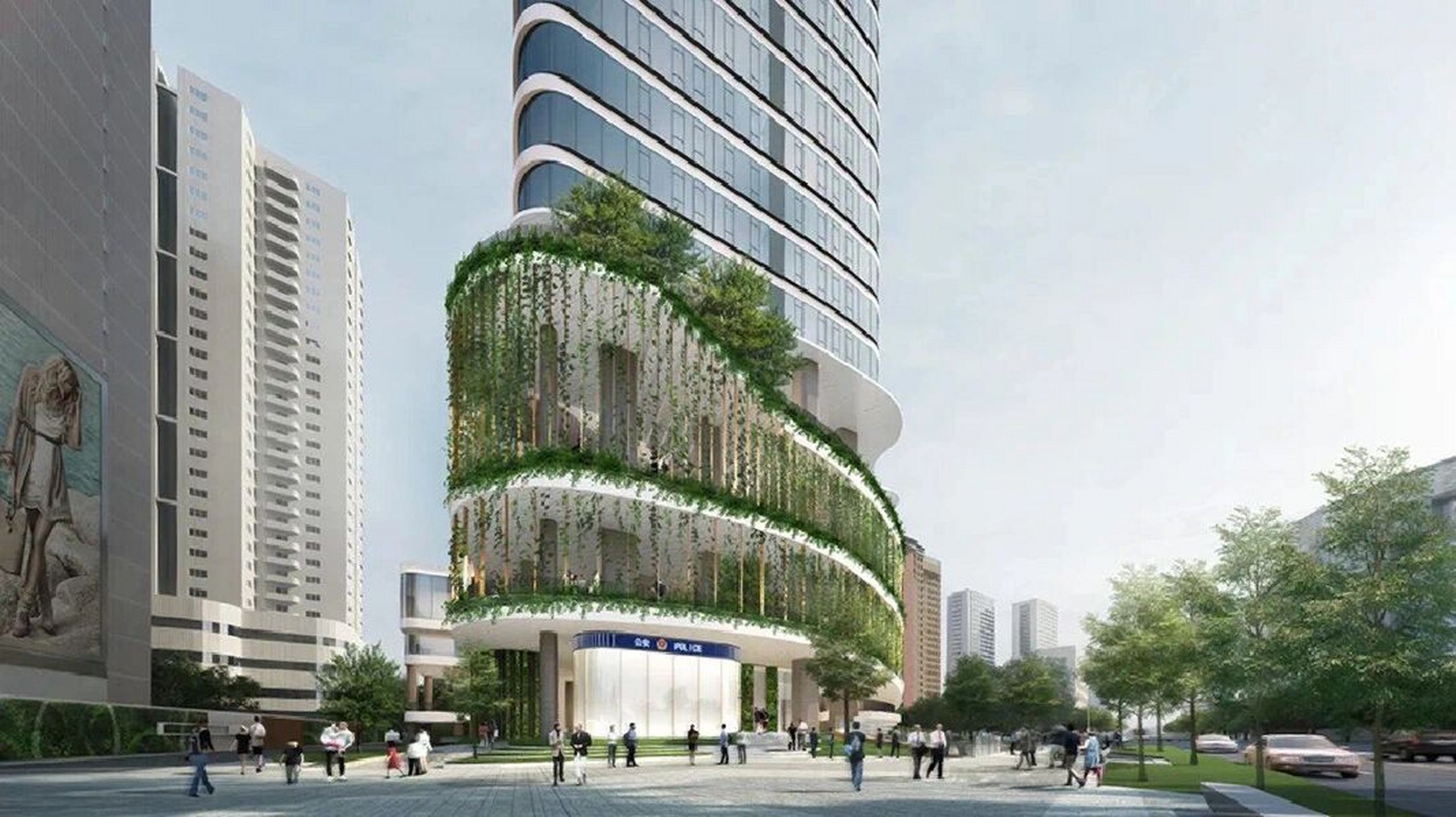 螺旋式群房——aedas 仁恒深之源(备案名仁恒世纪大厦)项目位于深圳