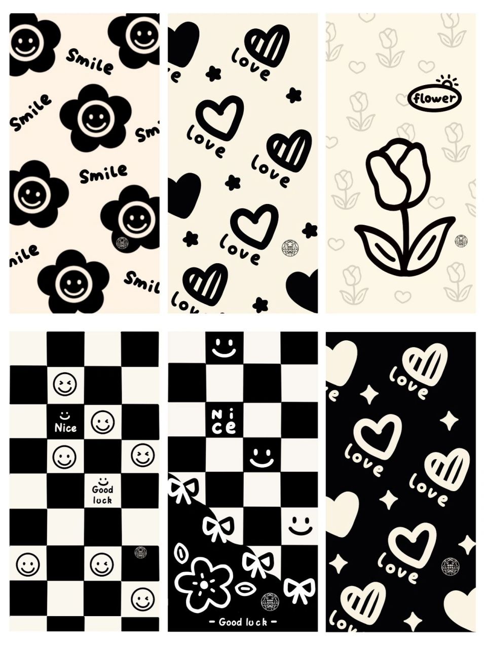 原创壁纸分享|黑白简洁系列 多领域授权 🈲️商用🈲️二改