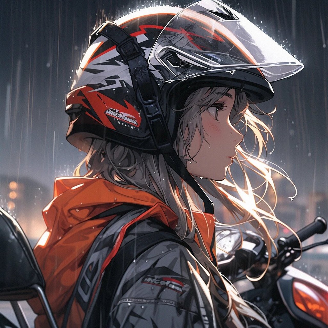 【机车系列】卡通动漫女头像