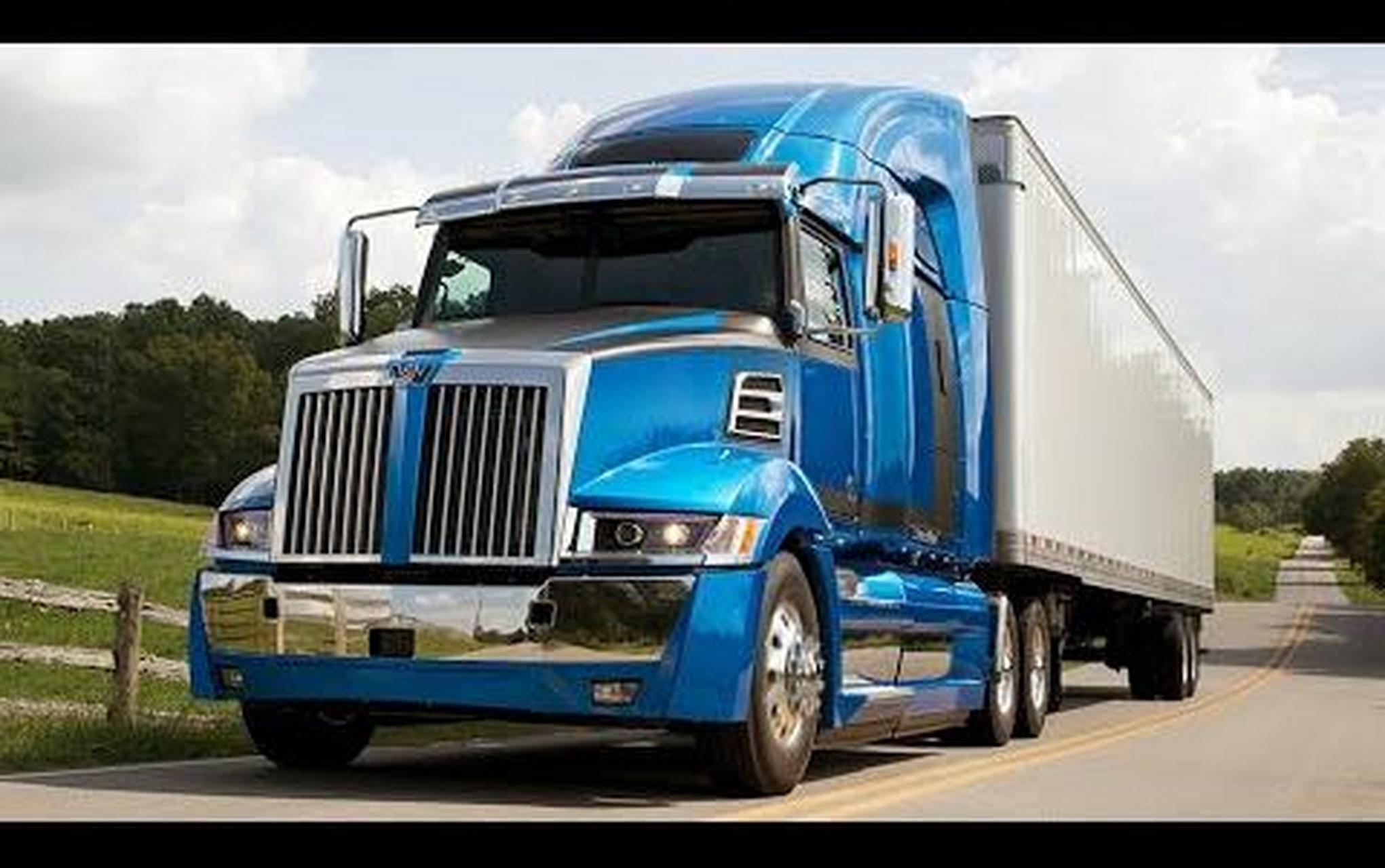 【经典 · 缩影】】western star 5700 卡车,擎天柱原型卡车西部之星.