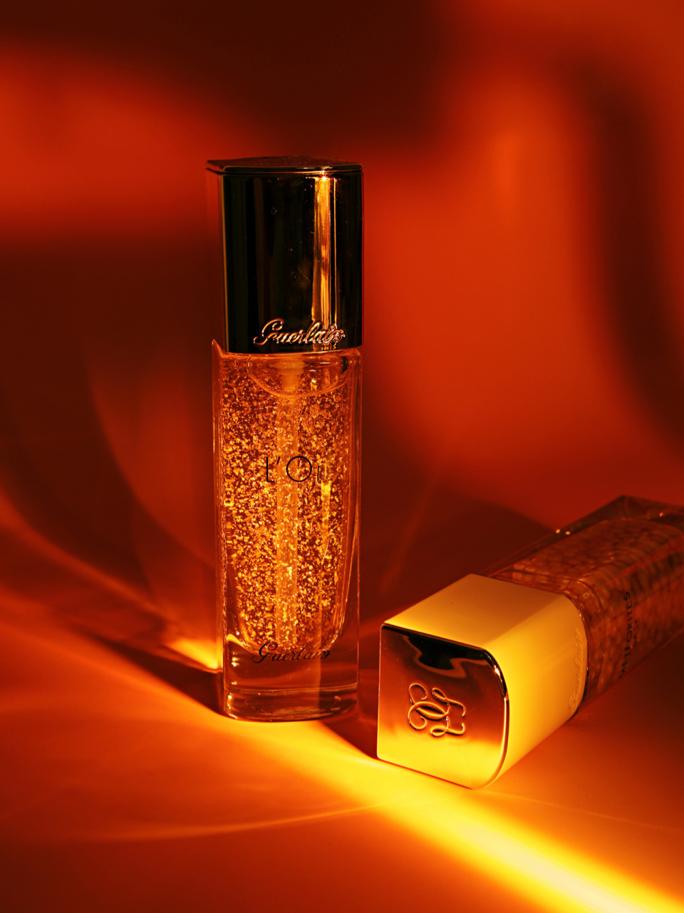 「娇兰金钻焕彩凝露」 含金箔微粒 闪闪发光 妆前隔离打底 干皮补水