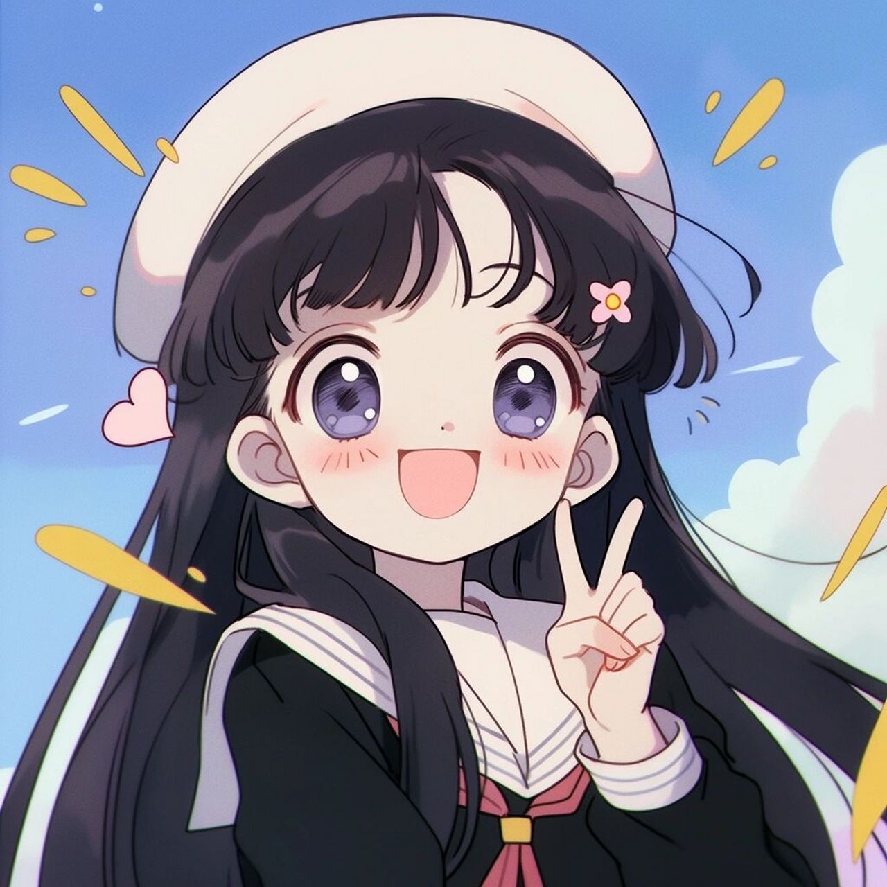 闺蜜头像|知世7015小樱 完美姐妹达成!