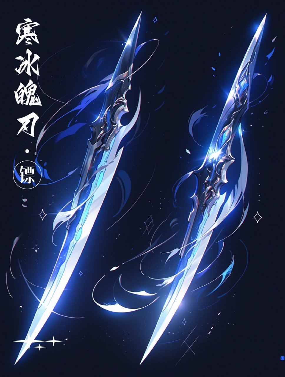 神兵始解|寒冰魄刃镖 此兵器小巧玲珑,镖面晶莹剔透