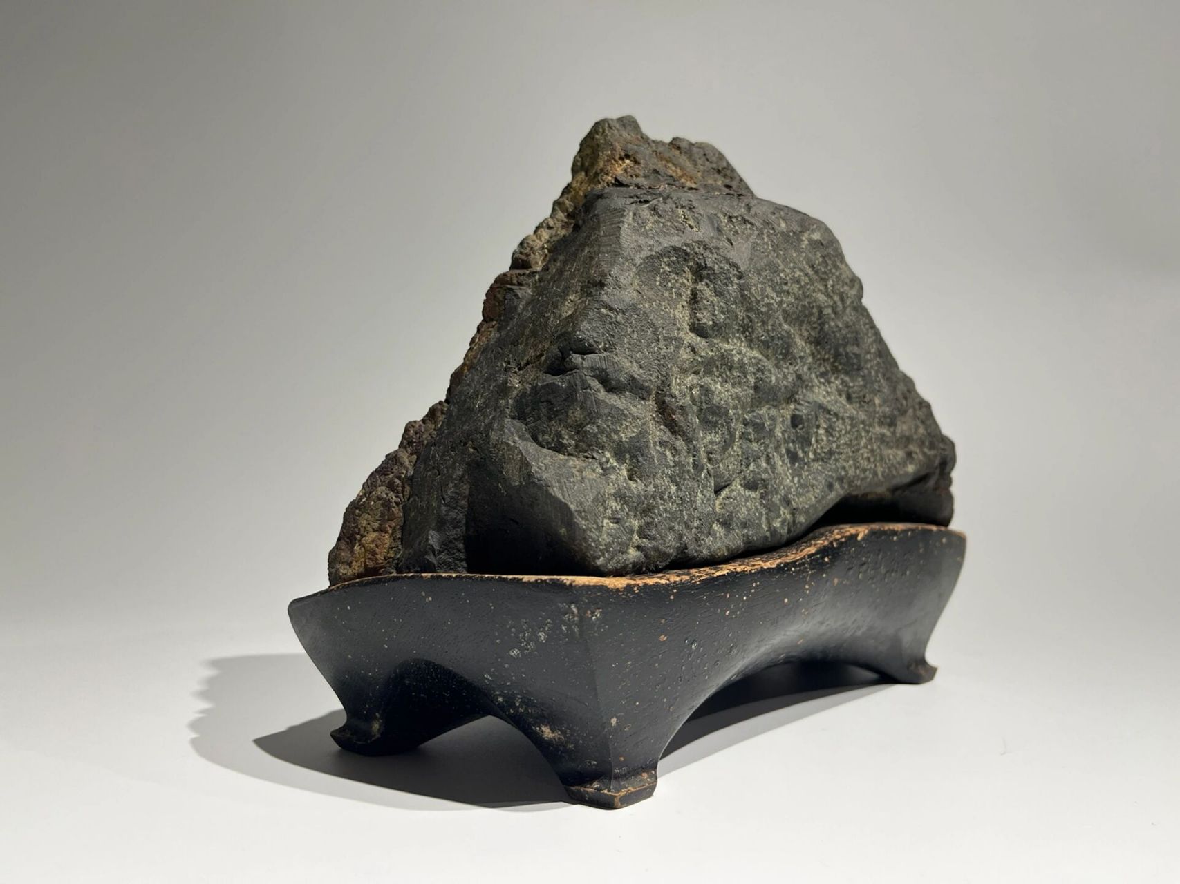 日本菊花石 观赏石 文房摆件  石种:菊花石产地:岐阜县根尾产规格:28