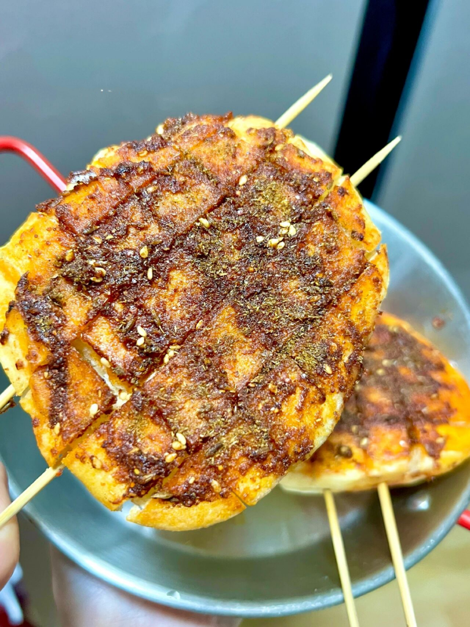 烧烤店的烤饼我也会做了!