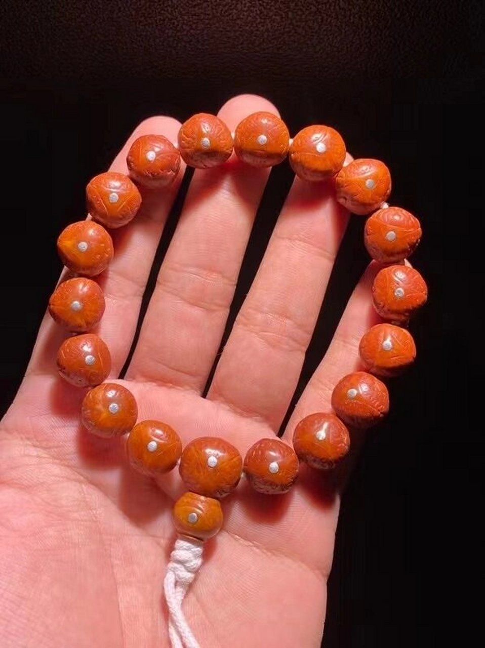 5mm苍龙龙眼手串 12809215纯手工盘玩苍龙小龙眼,尺寸锁定12.