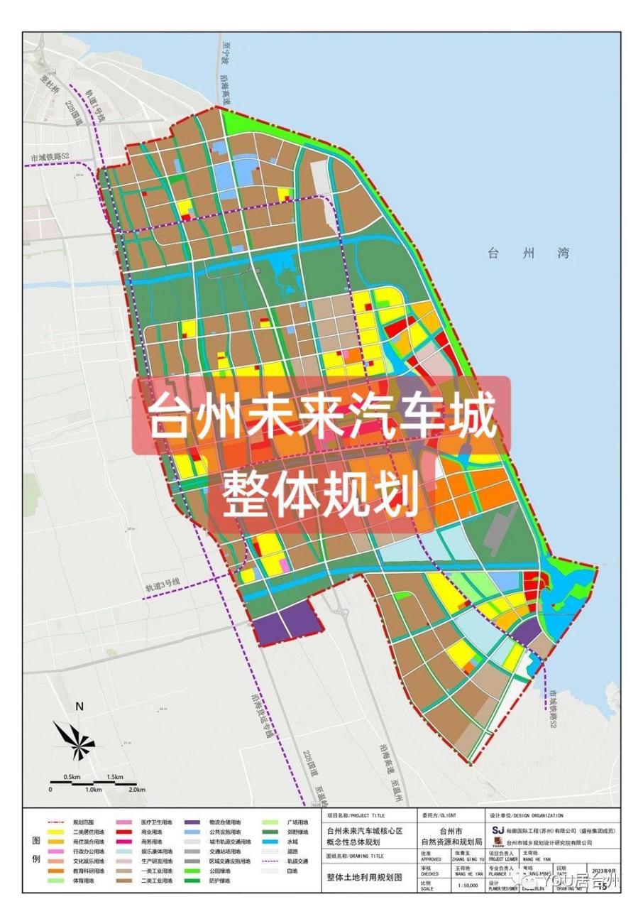 台州未来汽车城整体规划.