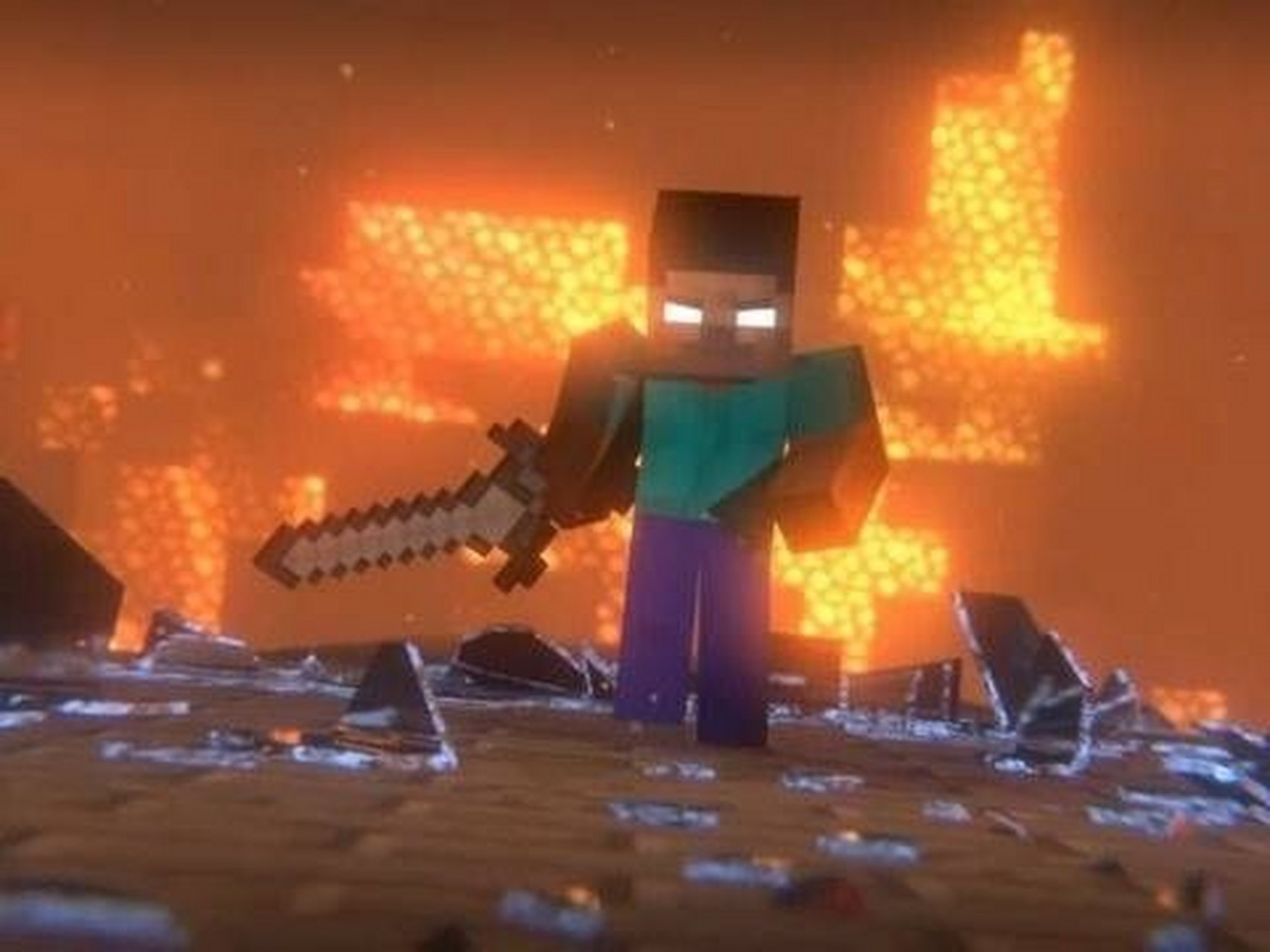 herobrine(him) 我的世界创世神herobrine,简称him 有一个不死军团
