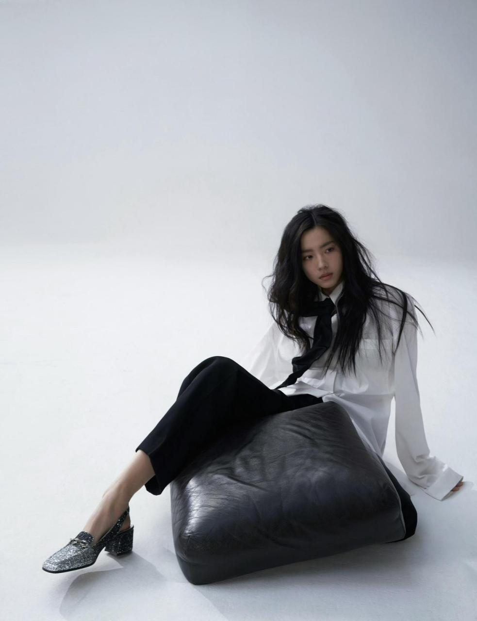 中国00后国民女神庄达菲最新美图,时尚,高雅,国际范十足庄达菲 高级感