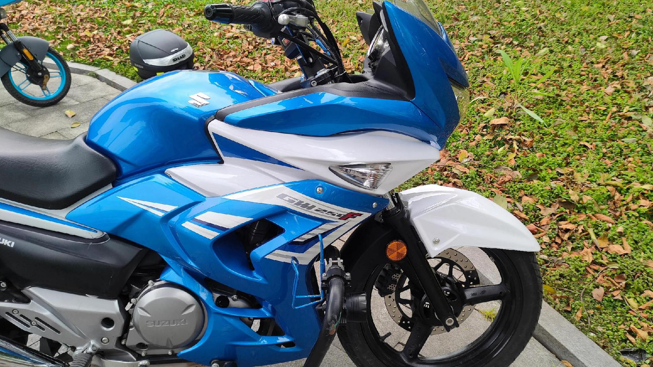 爱摩托爱生活  豪爵铃木牛逼,成色巴适得板呀!