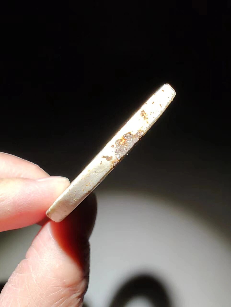 文化期玉器 鸡骨白玉璧 文化期玉器 鸡骨白玉璧 红山文化 品相完美