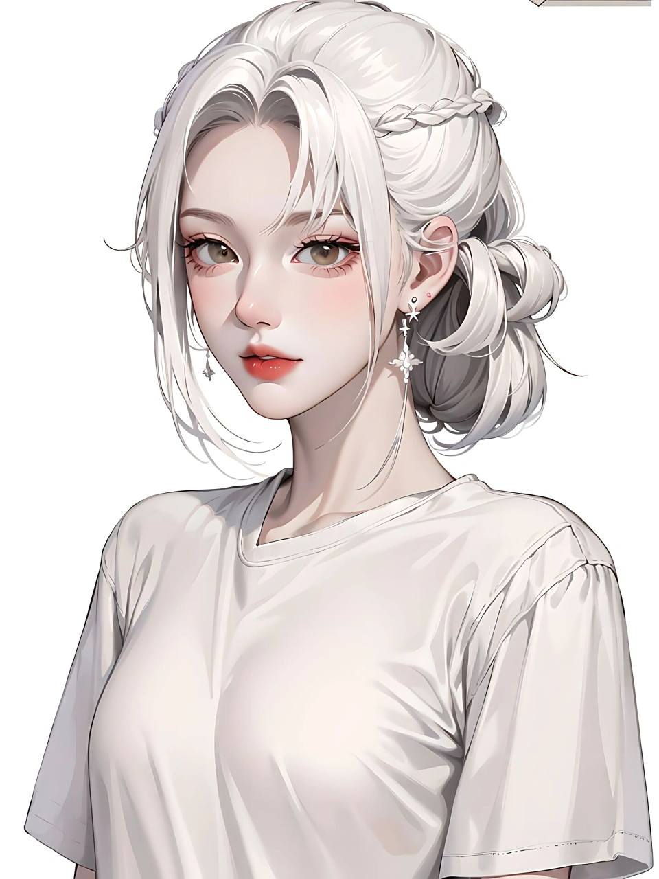 御姐头像 | 白发高冷感