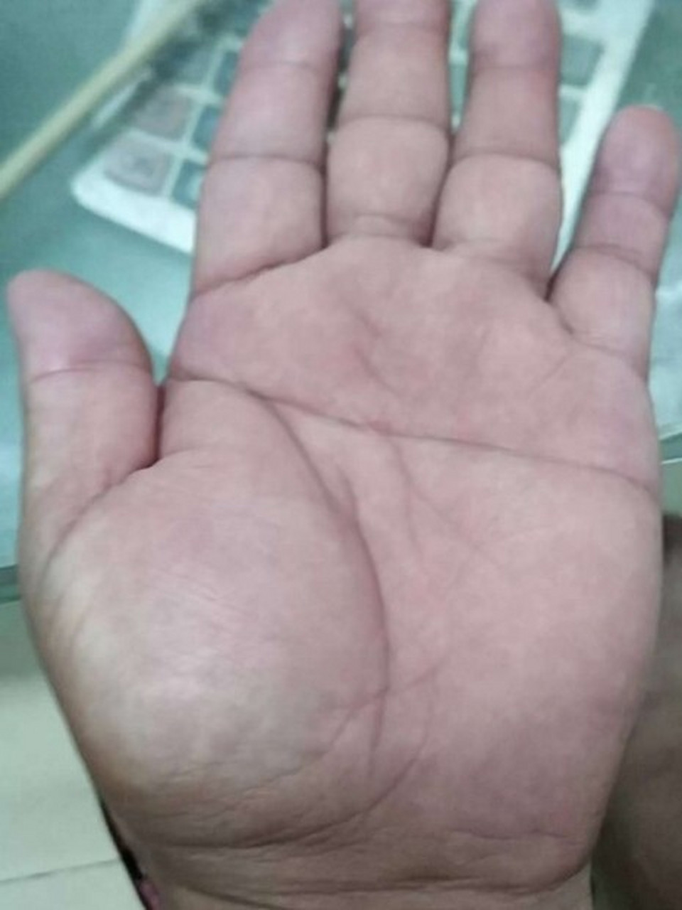 通贯掌在手上怎么看?