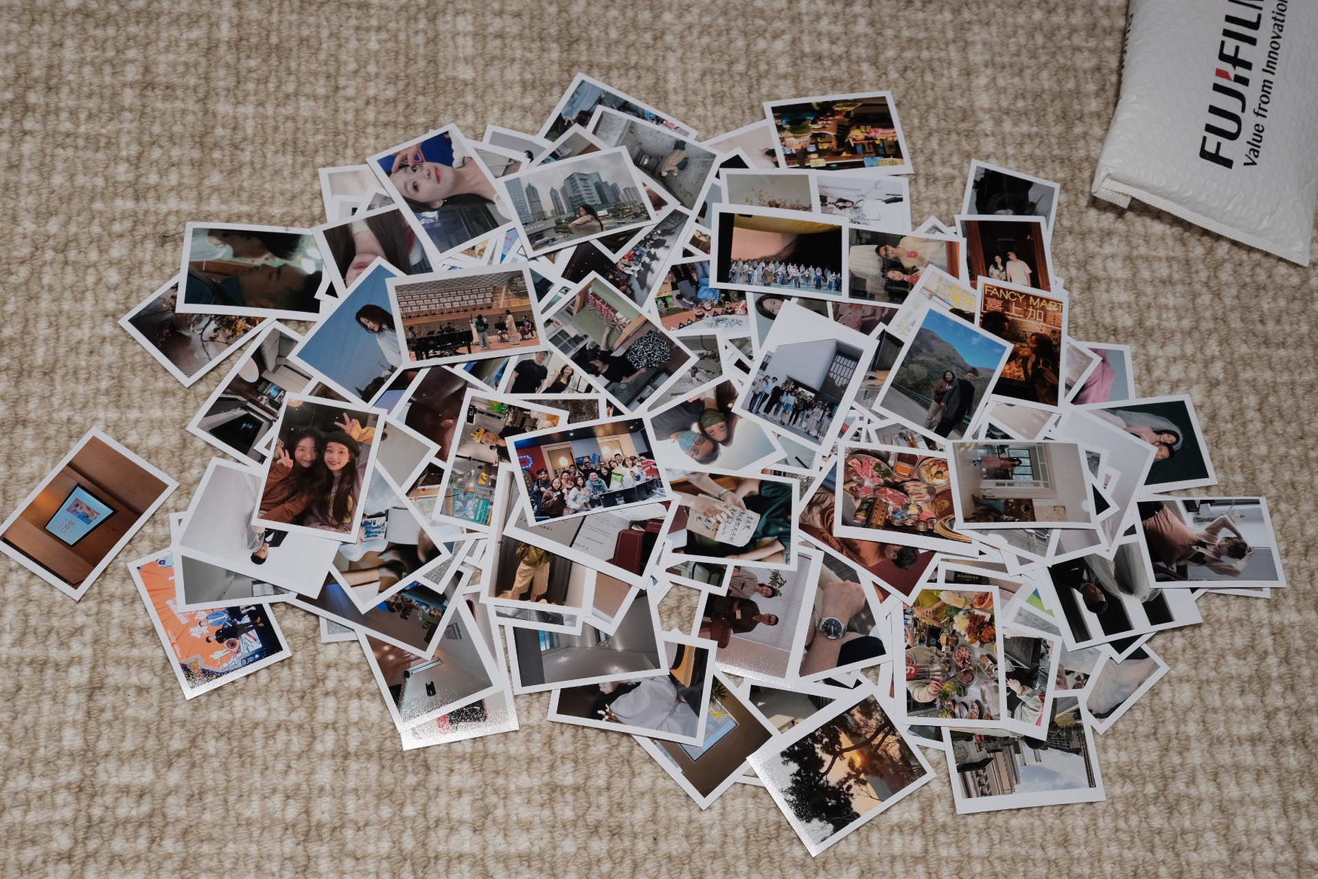 冲洗了照片 |手工做作一本纸质相册 冲洗了这一年的照片 来告别2022年