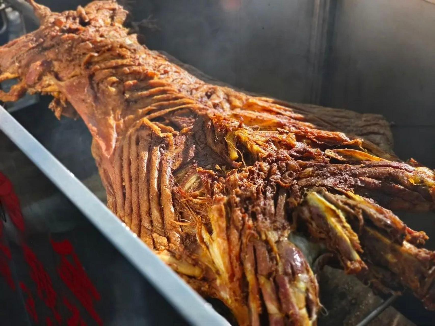 吉致的秋##醉美吉乡秋意浓#【解锁吉林市浪漫的秋天——李大山烤全羊