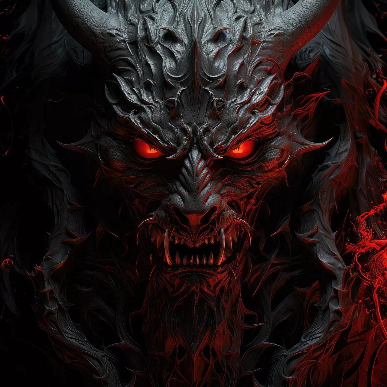 在与怪兽搏斗时,要小心不要沦为恶魔,考虑使用手机壁纸来表达这一主题