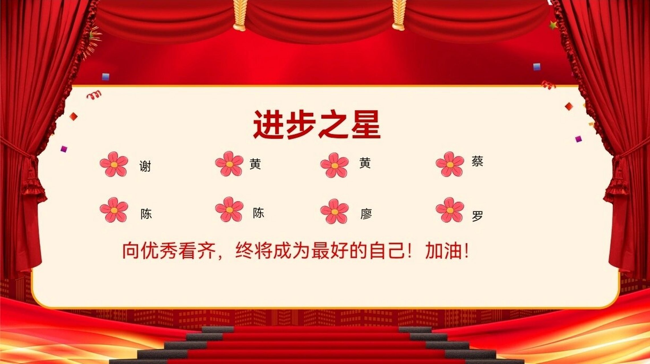 家长会ppt颁奖|表扬同学🌸🎉🎉 家长会表扬?