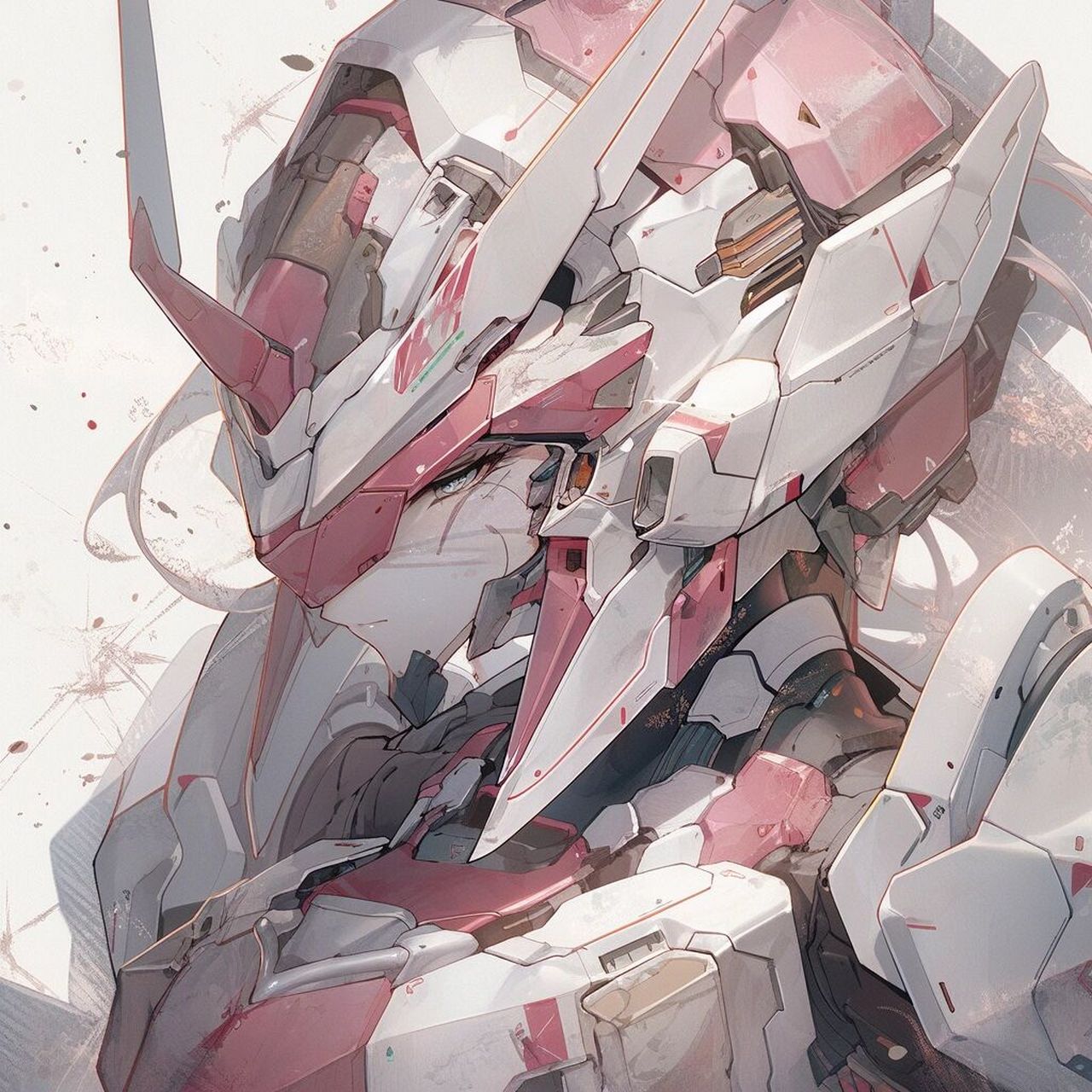 粉色高达机甲,让你的少女心爆棚!