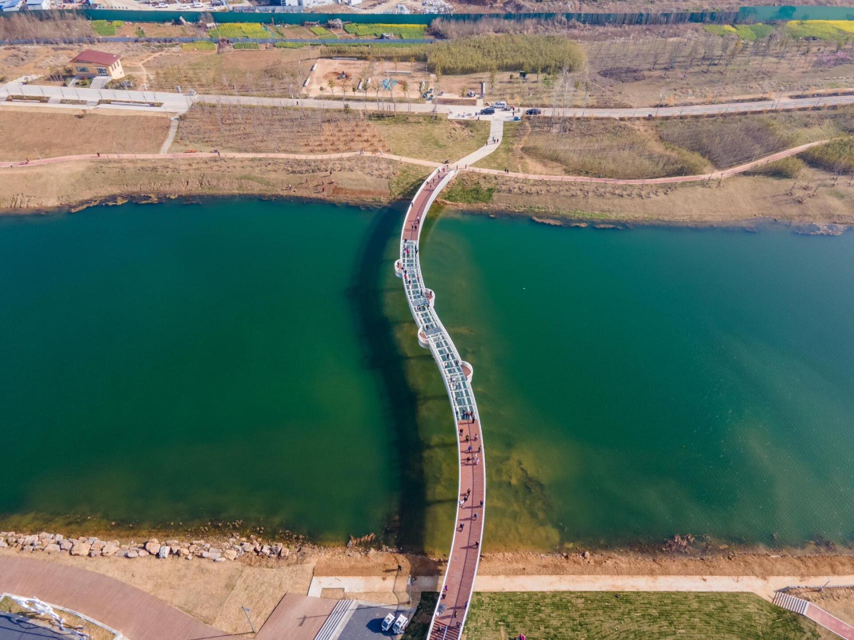 漯河篇|新晋网红桥 95很高兴,澧月桥正式通行7515 	 漯河第一座