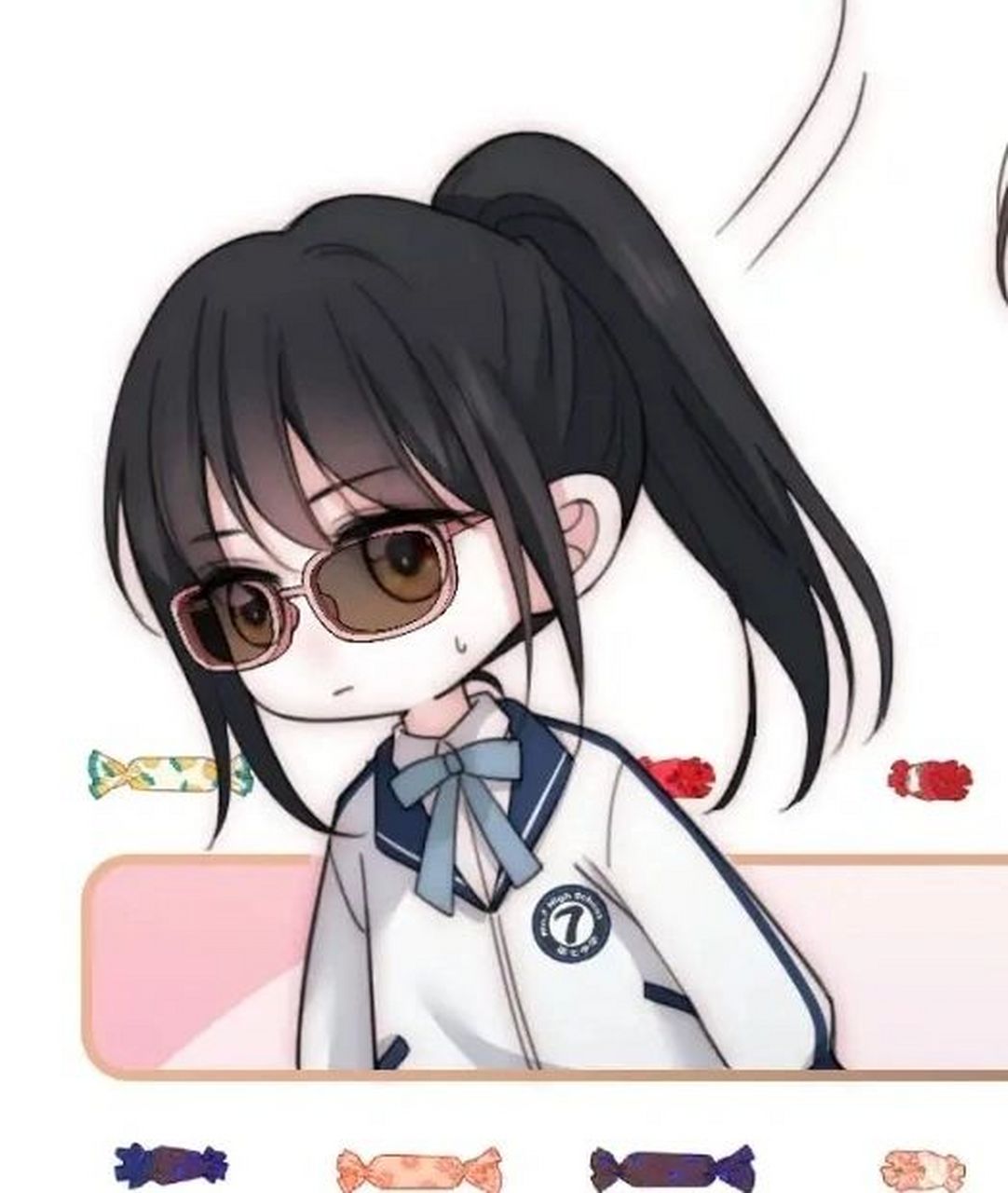 偏偏宠爱:q版江忍和孟听,好可爱786178 偏偏宠爱:q版江忍和孟听