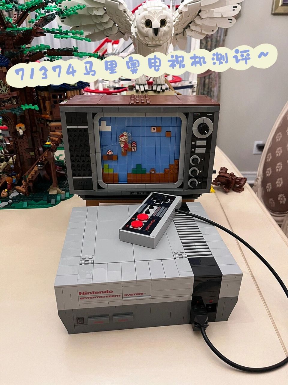 乐高lego71374马里奥电视机 这款我其实拼好蛮久了,一直没拿出来说.