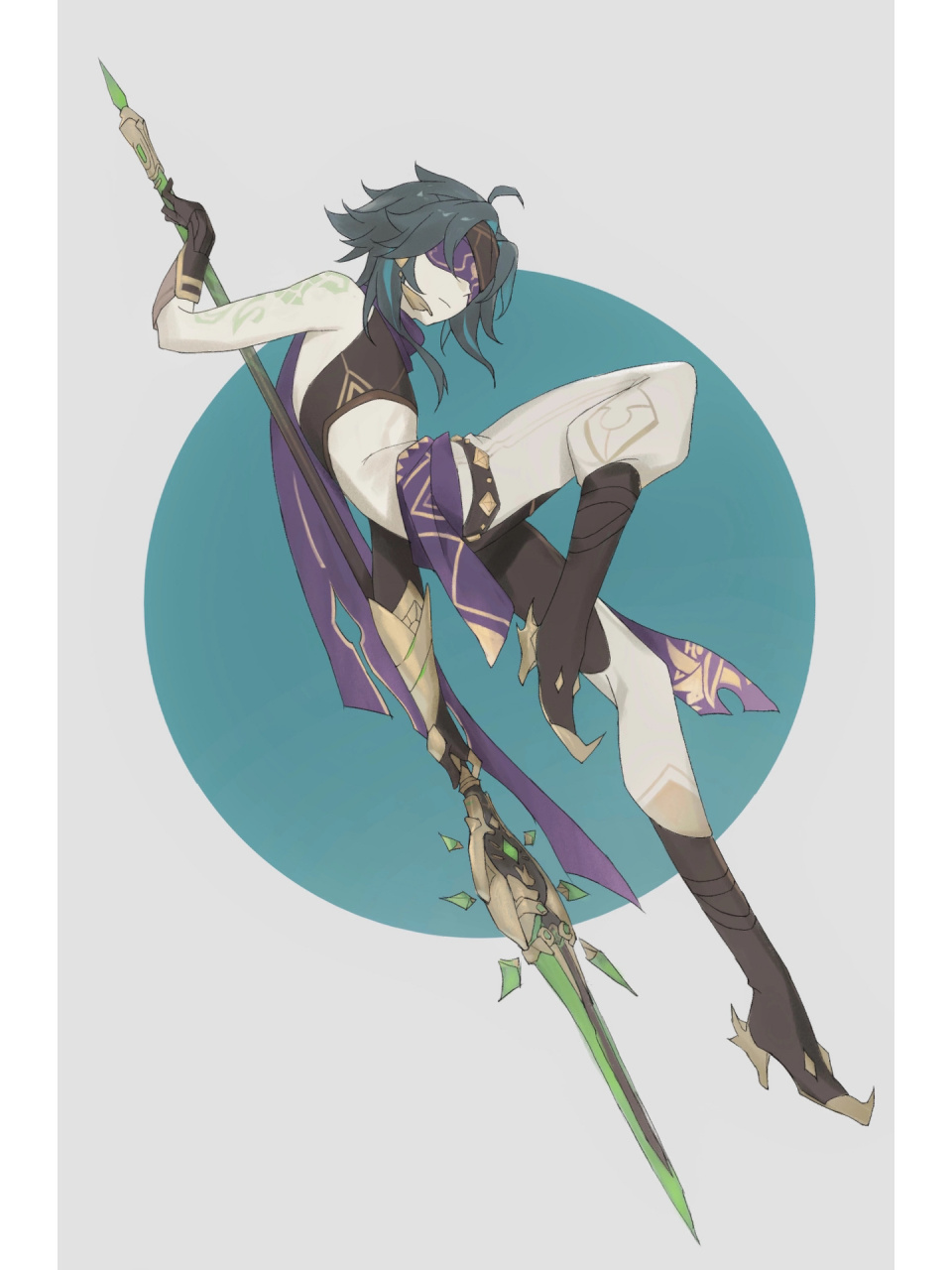 新原魔爆料(岩魈) 我绝对天天上去找打 图源:crystalline(lft)