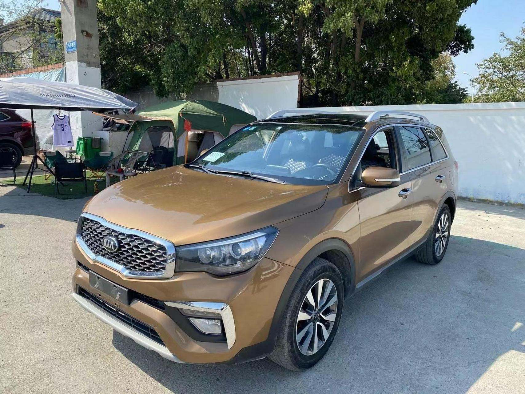 68万,7座 到手17年9月起亚kx7,2.