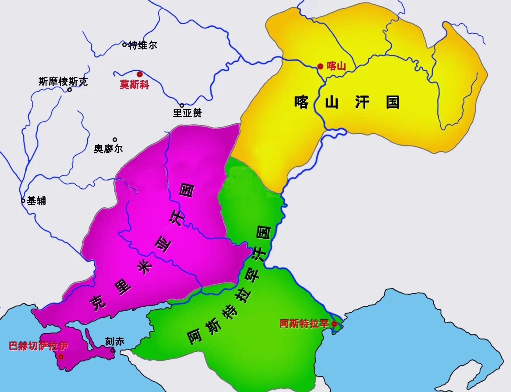 巴什基尔共和国地图图片