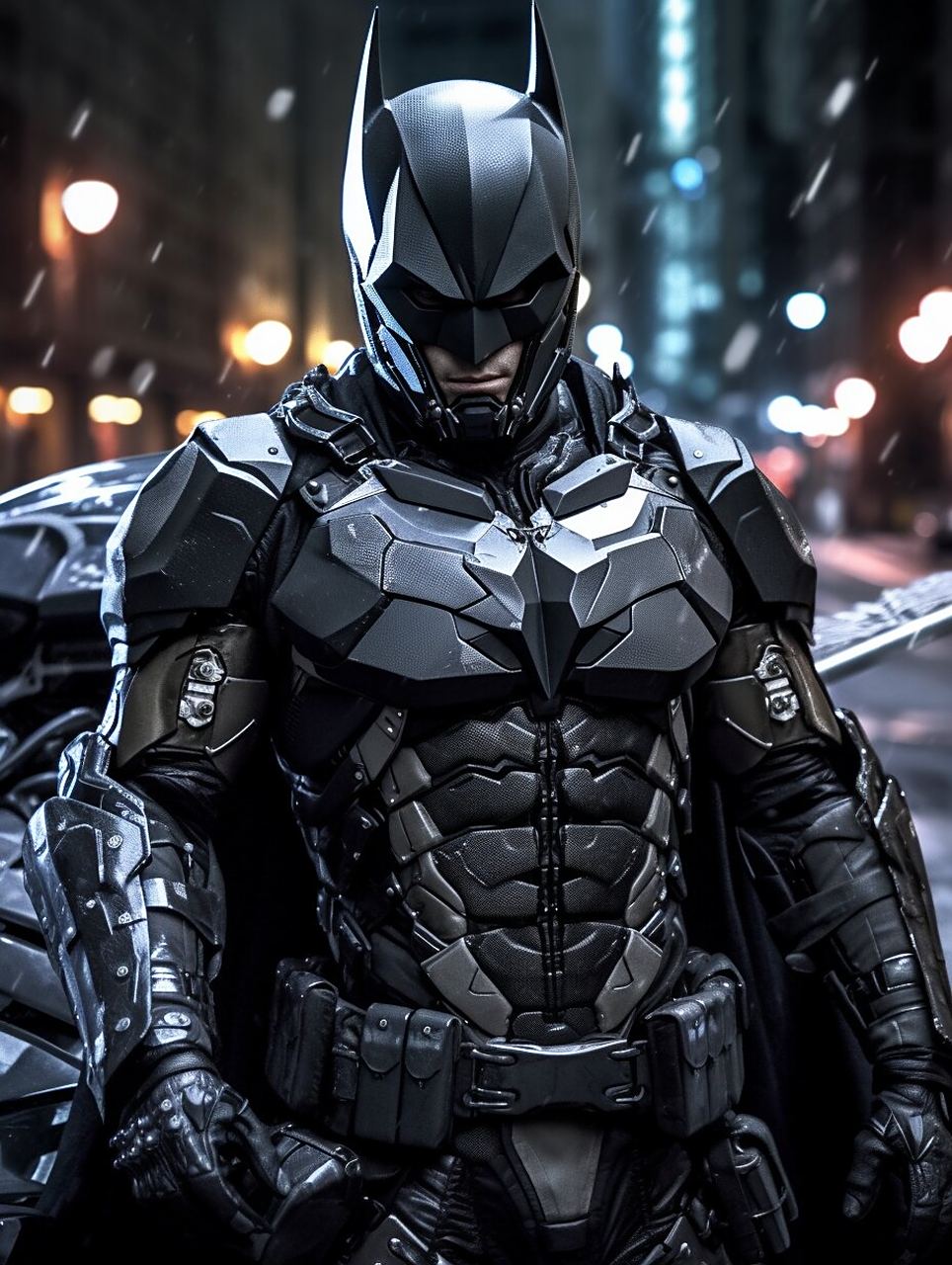 蝙蝠侠机甲篇 在哥谭市惩恶扬善的正义化身,未来版蝙蝠侠.