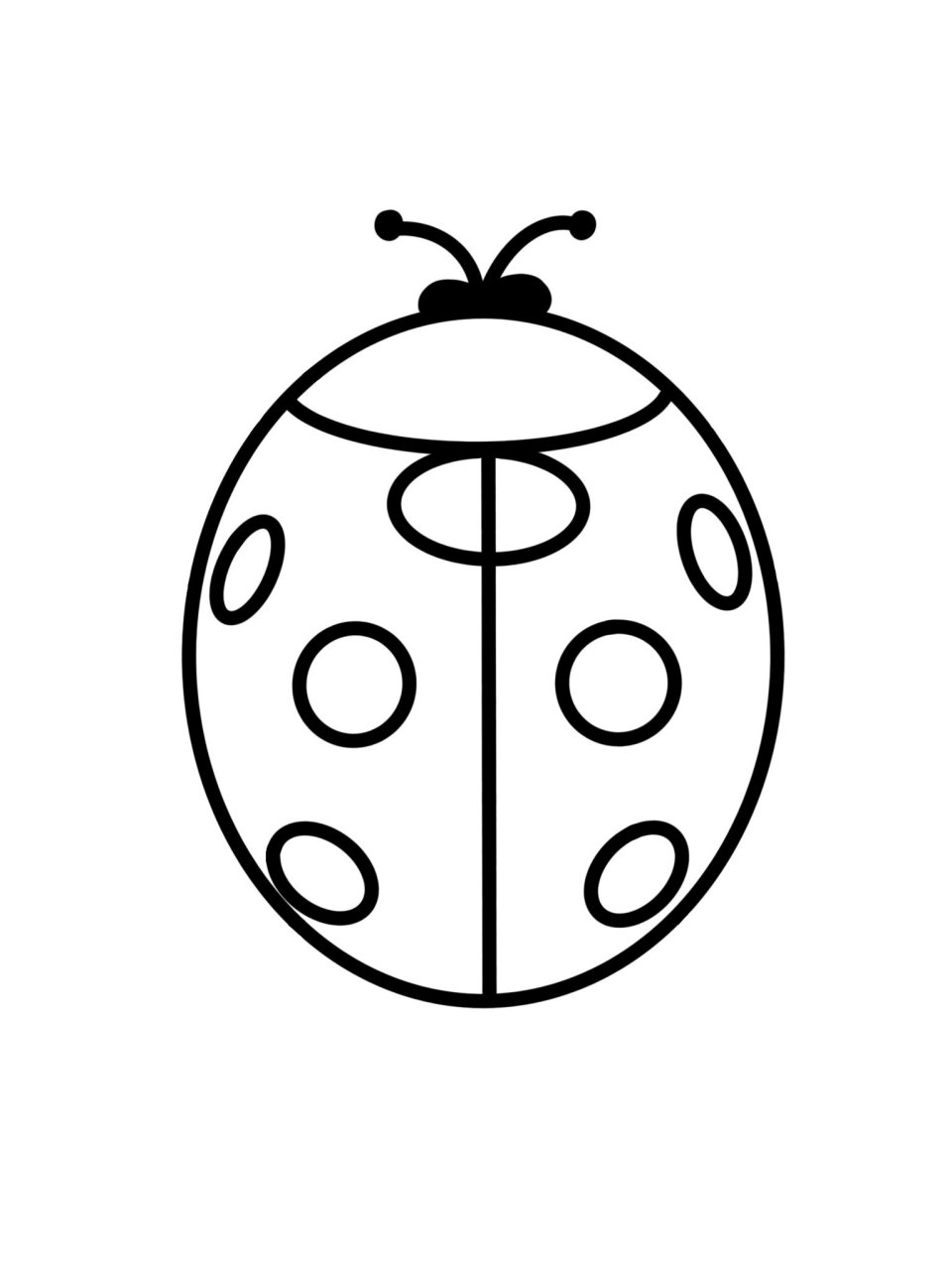 儿童简笔画|七星瓢虫94