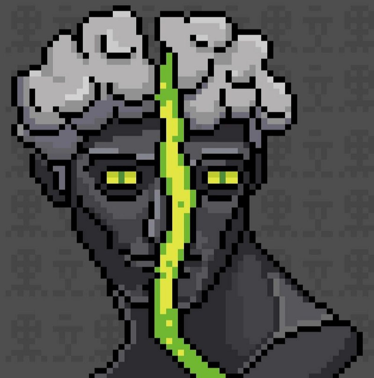 像素画##头像分享# #大卫##石膏# #般若# #纹身