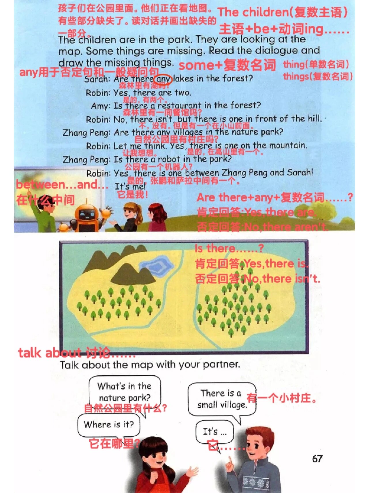 五年级上册英语recycle 2笔记