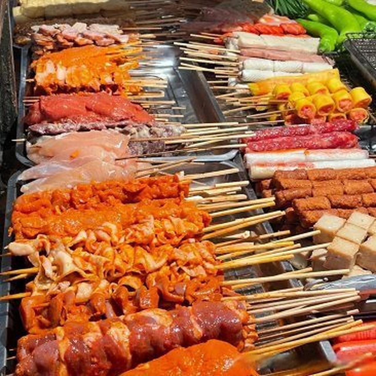 石家庄小吃培训!炸串培训 那里学炸串!串串香培训!