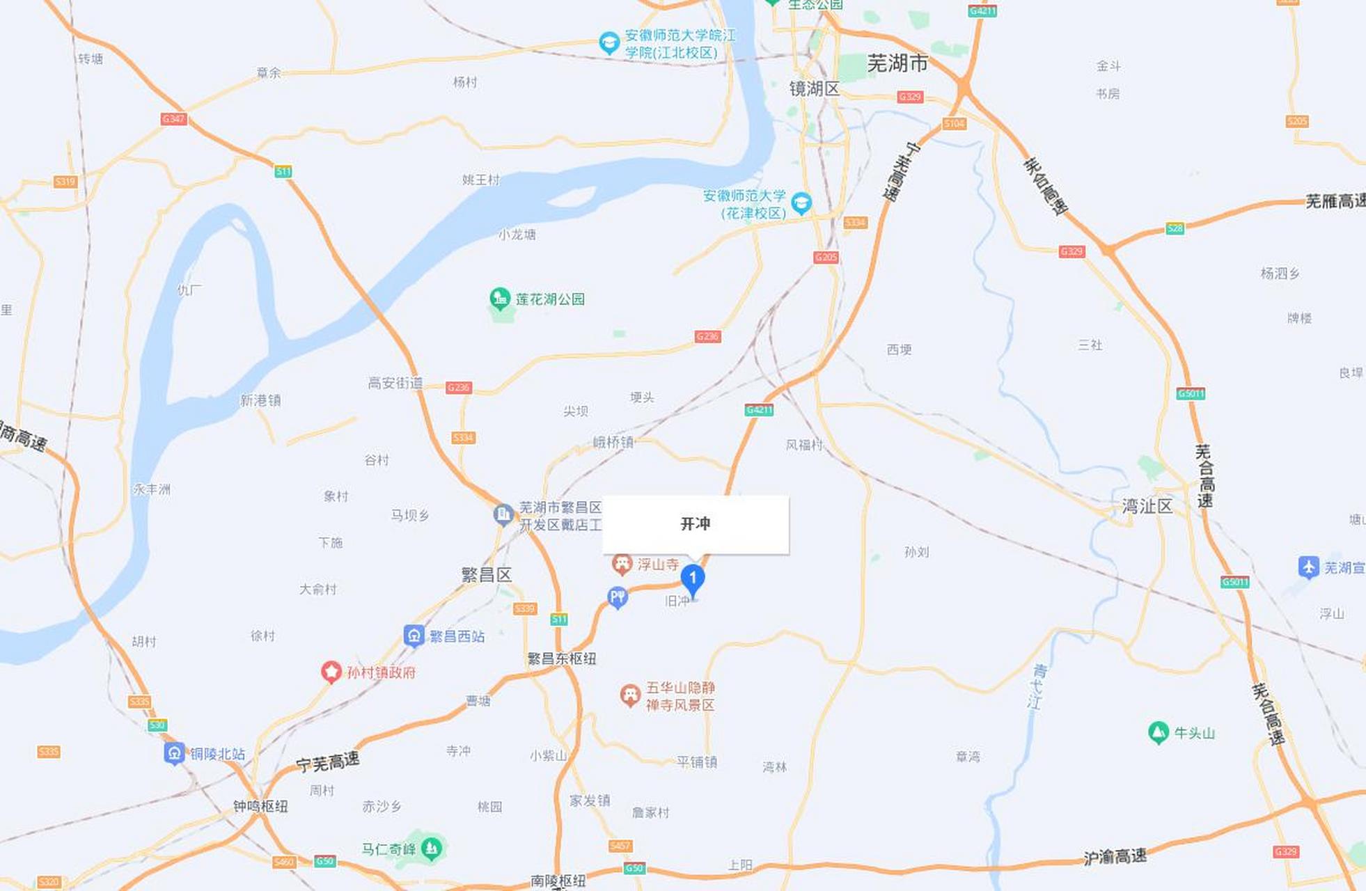 借用安徽的两座城市芜湖和蚌埠,但是很少有人知道,芜湖市下面还有一