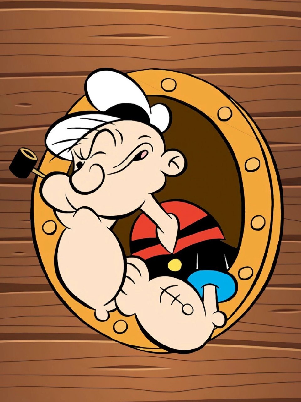 09大力水手的高清壁纸 80后的宝宝们肯定都觉得很亲切吧!