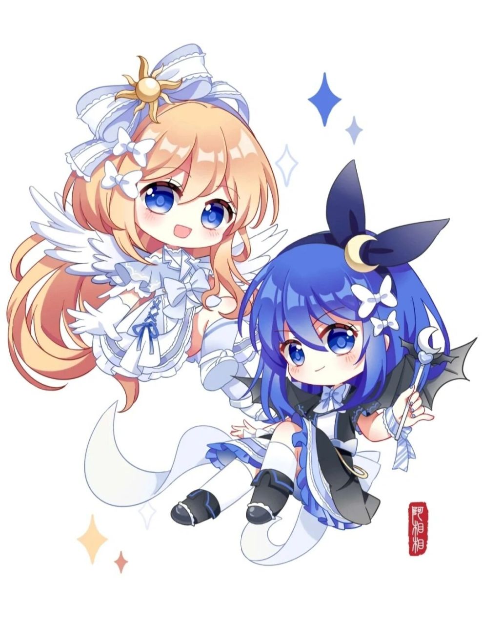 十二星座q版动漫