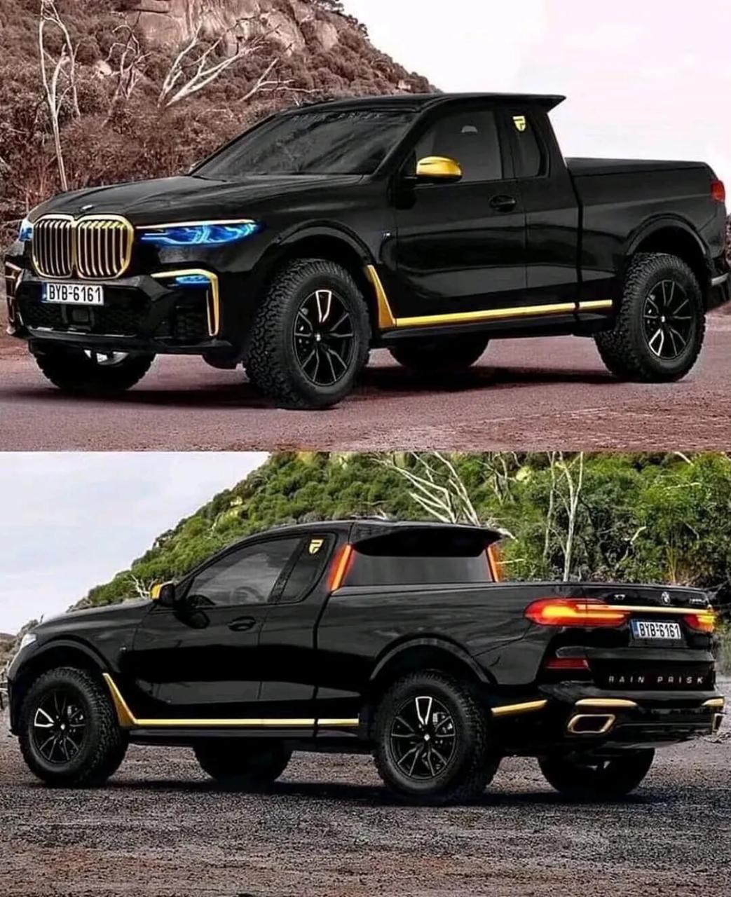宝马皮卡惊艳来袭,你见过宝马皮卡吗?