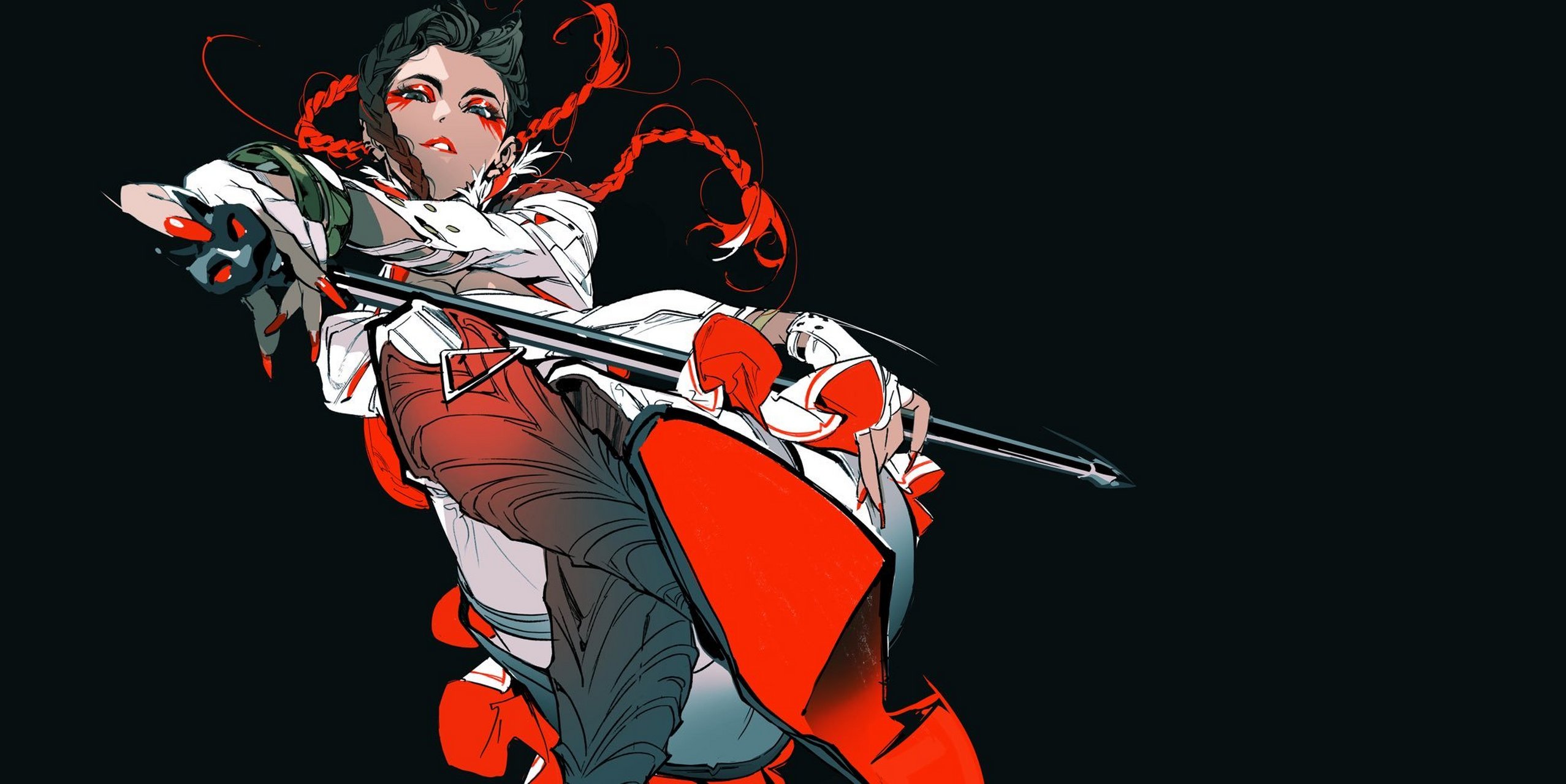 米山舞绘制的《#apex英雄#》恶灵和罗芭[期待]