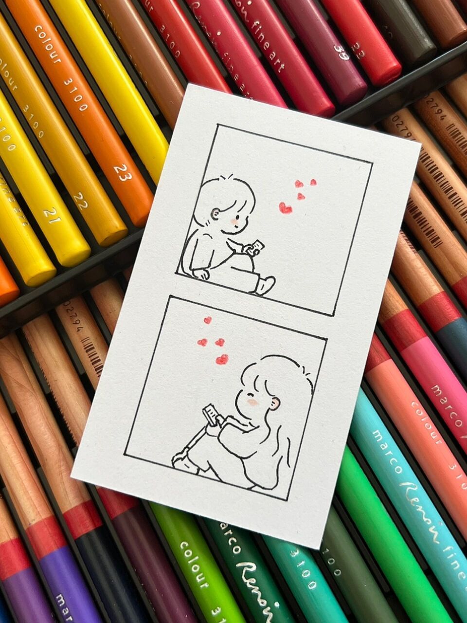 情侣简笔画系列41566(手帐插画) #插画# #简笔画# #手绘# #可爱简