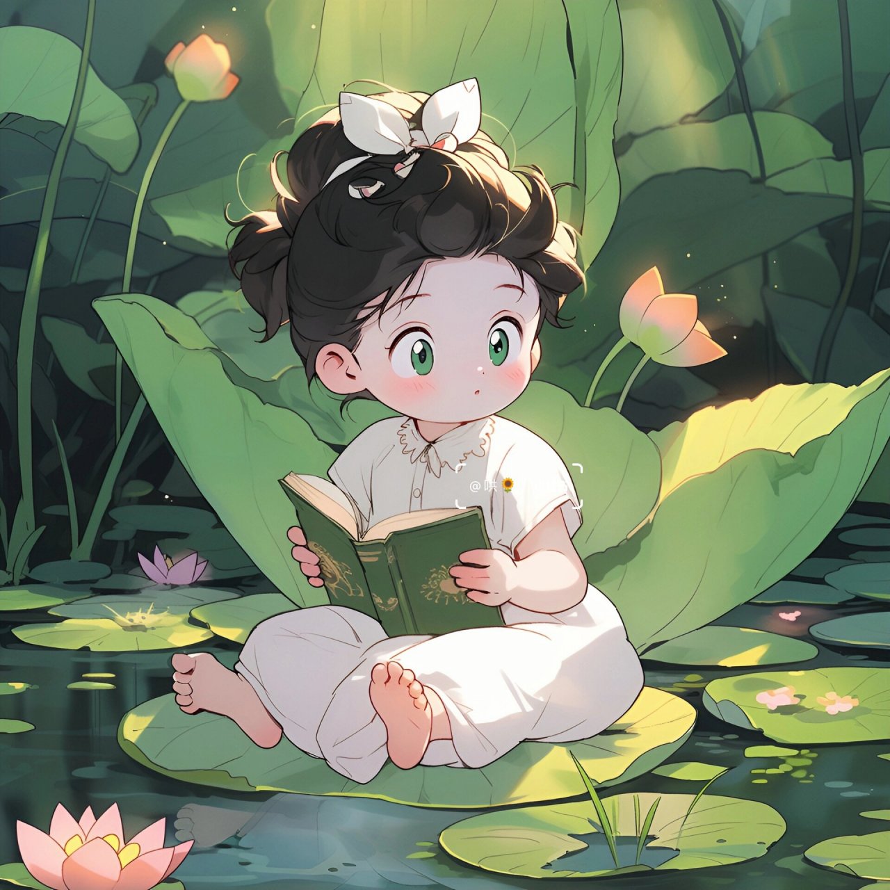 好运头像/心平气荷才能好运连连