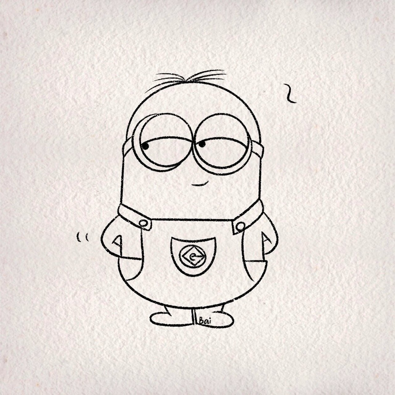 小黄人谁不爱呢(另附绘画教程) 艾特你的好朋友给你画