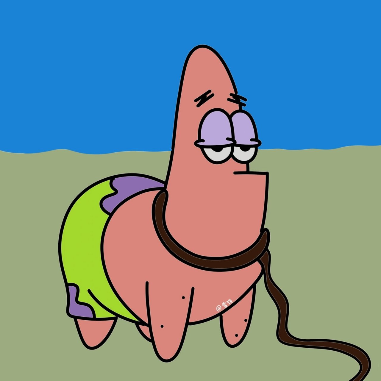 让领导失去沟通欲望的头像之派大星 丑的不喜欢,丑的有点个性的就会