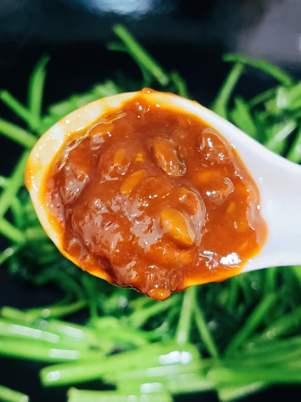 夏日快手菜||东古一品鲜黄豆酱炒空心菜 969696 夏天天热没胃口