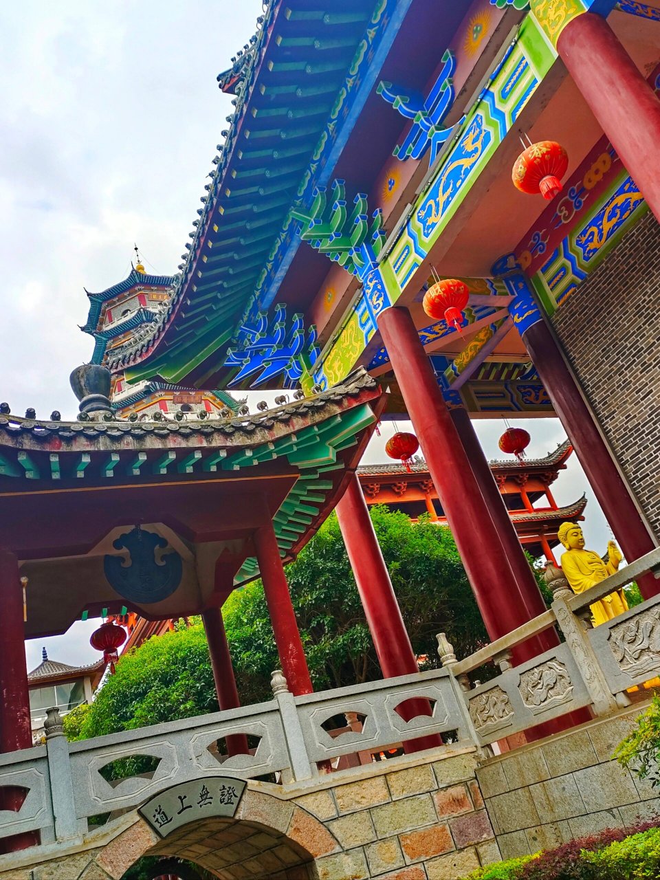 抚州正觉古寺  喜欢清幽,信佛的伙伴可以来 很大,也没有商业气息,是很