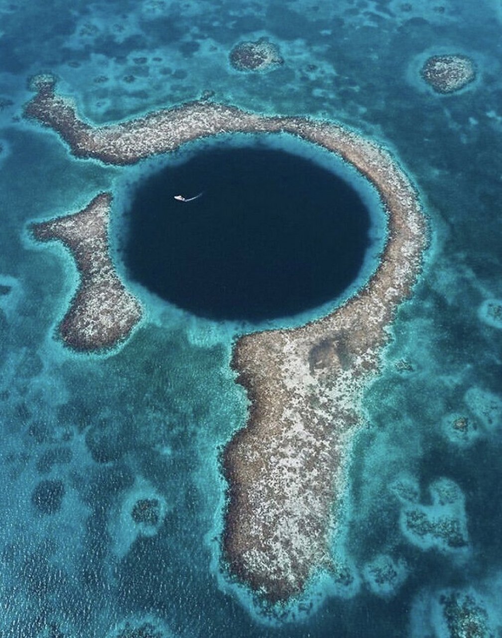 伯利兹大蓝洞91蔚蓝又深邃的上帝之瞳99 99great blue hole